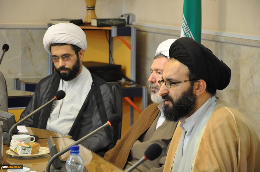 جلسه معارفه مسئول دفتر نهاد مقام معظم رهبری در دانشگاه فرهنگیان خراسان رضوی