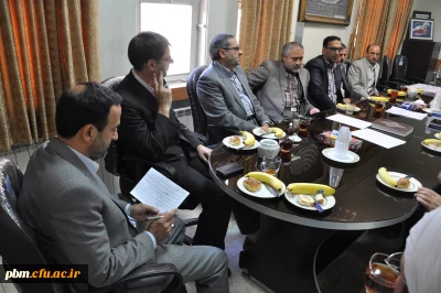 دیدار سرپرست پردیس شهید بهشتی با معاونین اداره کل آموزش و پرورش خراسان رضوی و استادان گروه معارف