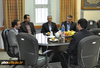 دیدار رییس و معاونان آموزش و پرورش شهرستان گناباد