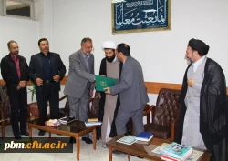 معارفه آقای عفاریان  معاونت پشتیبانی پردیس شهید بهشتی