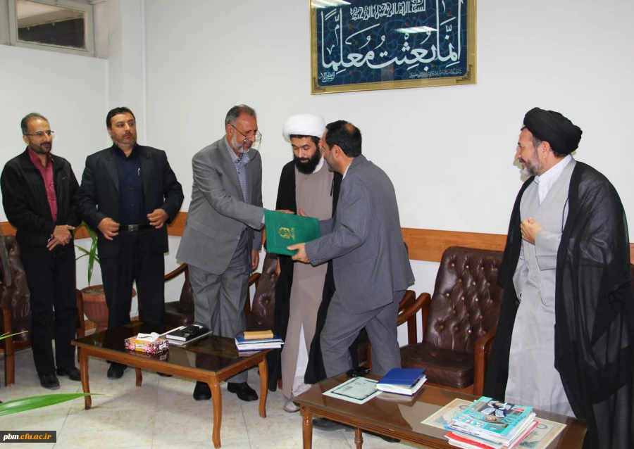 معارفه آقای عفاریان  معاونت پشتیبانی پردیس شهید بهشتی