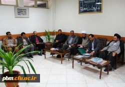 معارفه آقای عفاریان  معاونت اداری و مالی  پردیس شهید بهشتی مشهد