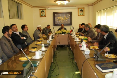 مراسم تکریم آقای صاحبی معاون سابق آموزشی پردیس شهید بهشتی