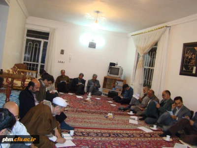 جلسه هم اندیشی استادان پردیس شهید بهشتی مشهد