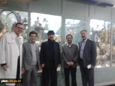 بازدید معاونت آموزشی دانشگاه فرهنگیان از موزه طبیعی