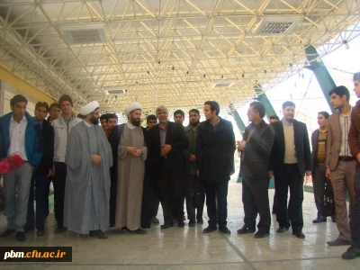 بازدید مسئولین و دانشجویان پردیس شهید بهشتی از آسایشگاه فیاض بخش