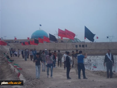 بازگشت کاروان راهیان نور پردیس و مراکز آموزش عالی دانشگاه فرهنگیان خراسان رضوی .