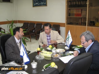 حضور عضو محترم شورای شهر جناب آقای دبیریان در پردیس شهید بهشتی