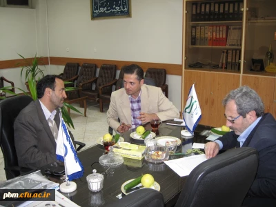 حضور عضو محترم شورای شهر جناب آقای دبیریان در پردیس شهید بهشتی