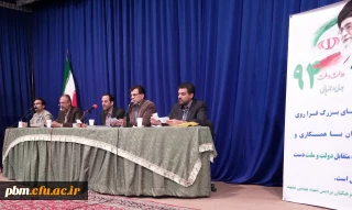 جلسه پرسش و پاسخ رئیس و معاونان پردیس با دانشجویان