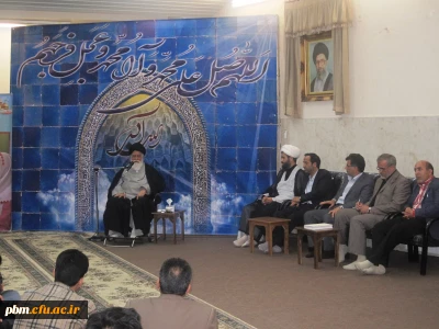 دیدار با آیت الله علم الهدی، امام جمعه محترم شهر مشهد مقدس