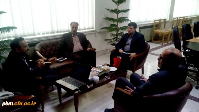 دیدار مدیر استانی و معاونان اداری و مالی دانشگاه فرهنگیان با معاون زیارت استانداری خراسان رضوی