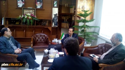 دیدار مدیر استانی و معاونان اداری و مالی دانشگاه فرهنگیان با معاون زیارت استانداری خراسان رضوی