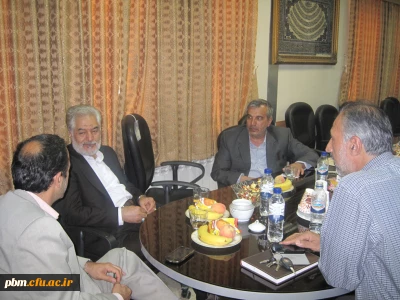 دیدار دکتر مروی رئیس کمیسیون انرژی مجلس  با دکتر سید حسین مجتبوی رئیس استانی پردیس های خراسان رضوی