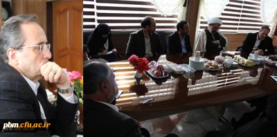 بازدید دکتر مهر محمدی سرپرست دانشگاه فرهنگیان از پردیس شهید هاشمی نژاد