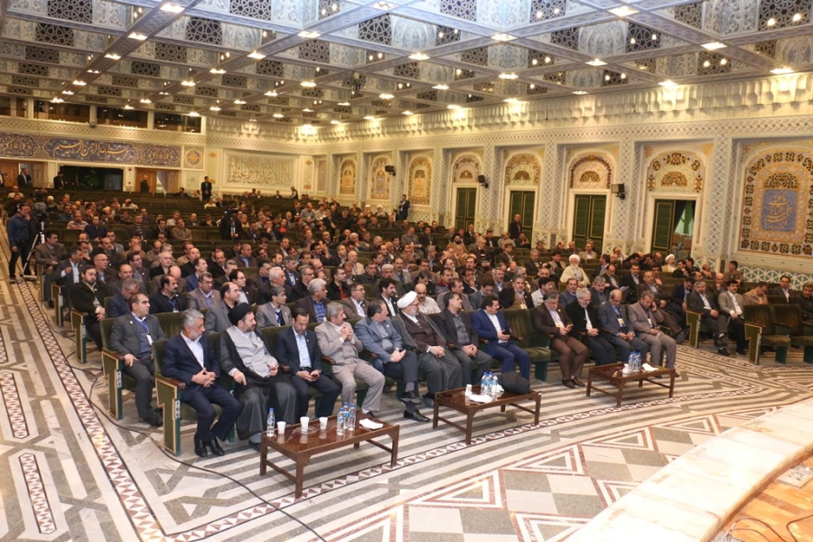 مراسم اختتامیه اجلاس اساتید دانشگاه فرهنگیان دیماه 94 مشهد