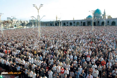 شرکت در نماز جمعه  همزمان با  روز دوم اجلاس سراسری استادان دانشگاه فرهنگیان کشور