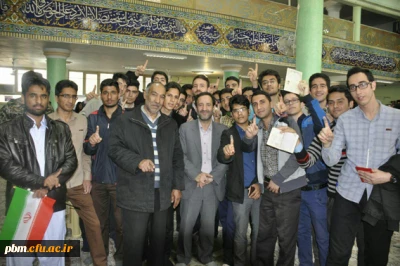 شرکت در انتخابات  رای اولی  های دانشگاه فرهنگیان ، پردیس شهید بهشتی
