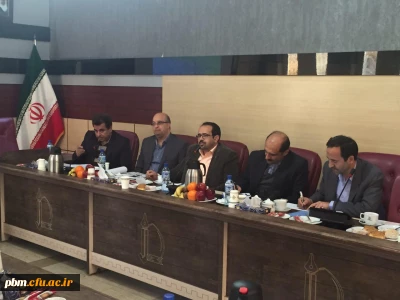 جلسه هیات رییسه شبکه جامع دانشگاههای استان خراسان رضوی
با حضور روسای دانشگاهها  به میزبانی دانشگاه فردوسی