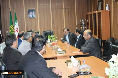 دیدار دکتر  مجتبوی مدیریت استانی دانشگاه فرهنگیان خراسان رضوی با  معاونت استانداری خراسان رضوی