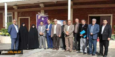 بازدید مشاور عالی معاونت توسعه ومدیریت منابع دانشگاه فرهنگیان وهیئت همراه از پردیس شهید هاشمی نژاد