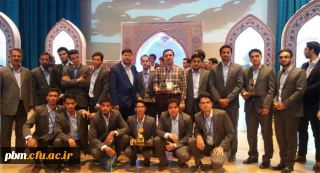 افتخار آفرینی دانشجو معلمان خراسان رضوی درمرحله کشوری قران وعترت رابه اساتید ودانشجویان عزیز تبریک عرض می کنیم .