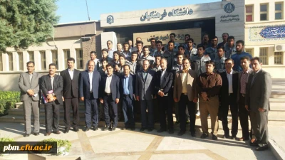 مراسم بدرقه کاروان ورزشی دانشجو معلمان باحضوردکترمهرمحمدی