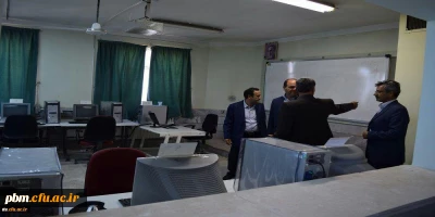 بازدید دکتر مجتبوی و دکتر نصیری از پروژه های عمرانی، آموزشی مرکز علامه طباطبایی سبزوار