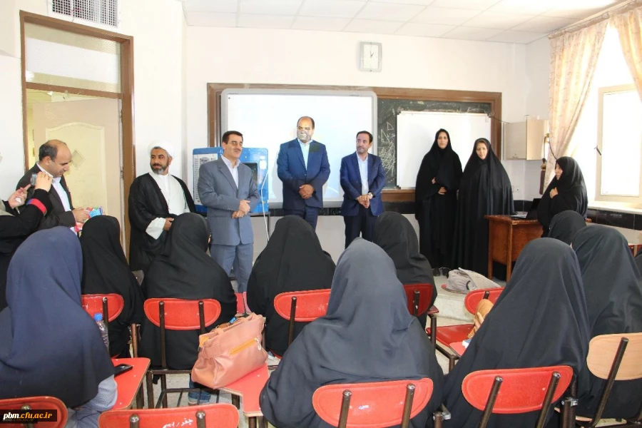 بازدید آقایان دکتر مجتبوی و نصیری جامی از مرکزدانشور نیشابور