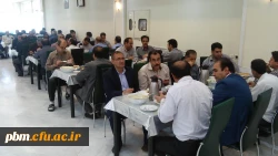 تشرف شرکت کنندگان در دوره کتابداران دانشگاه فرهنگیان به حرم مطهر حضرت رضا (ع) و صرف صبحانه در مهمانسرای حضرت