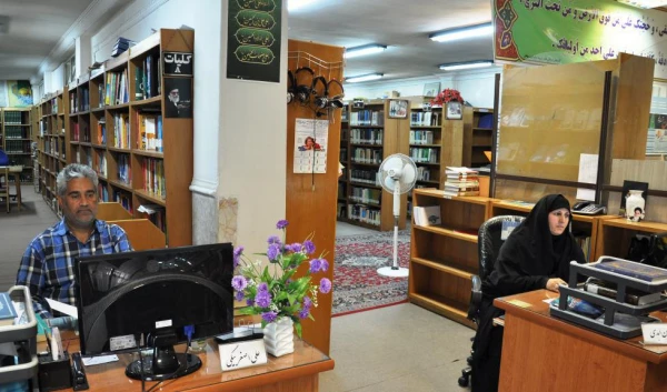 معرفی کتابخانه پردیس شهید بهشتی مشهد
