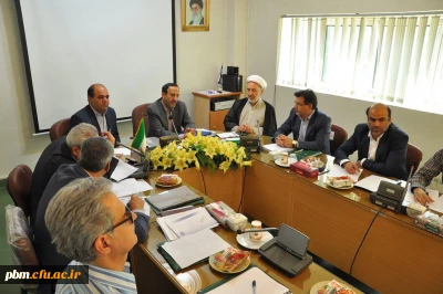 برگزاری جلسه شورای عالی آموزش مدیریت استانی در سالن کنفرانس  پردیس شهید بهشتی