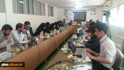 سید امین الله دادگر ظهر امروز ( پانزدهم شهریور ماه 95)  نشست خبری مسئولان دانشگاه فرهنگیان  در پردیس شهید بهشتی خراسان رضوی