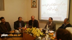 تکریم ومعارفه مسوول حراست پردیس شهید بهشتی