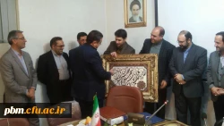 تکریم ومعارفه مسوول حراست پردیس شهید بهشتی