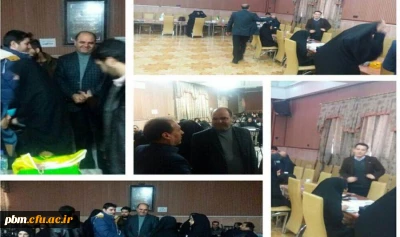 بازدید دکترنصیری سرپرست پردیس شهید بهشتی مشهد از فرآیند انجام مصاحبه از داوطلبان ماده 28