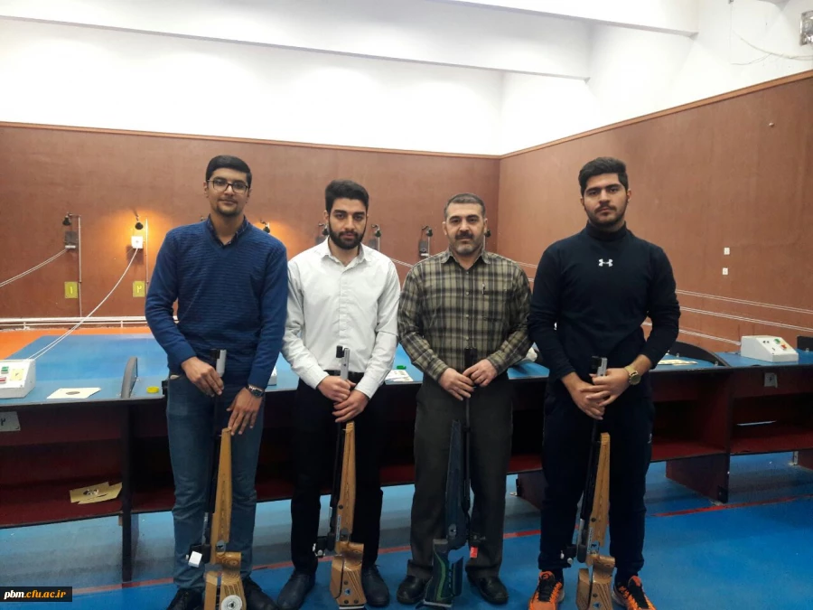 درخشش دانشجویان دانشگاه در مسابقات تیراندازی