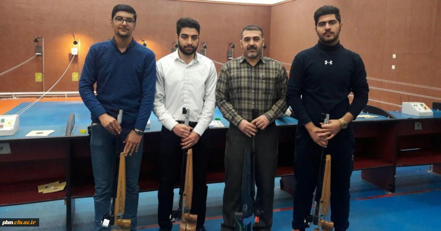 حضور پررنگ و فعال دانشجویان پردیس در مسابقات تیر اندازی دهه فجر