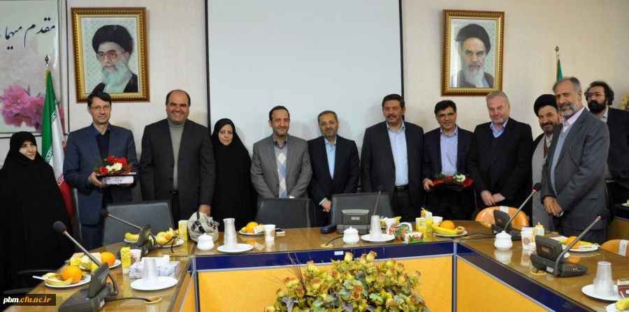 مراسم تکریم و معارفه معاون آموزشی ، پژوهشی و فرهنگی پردیس شهید بهشتی