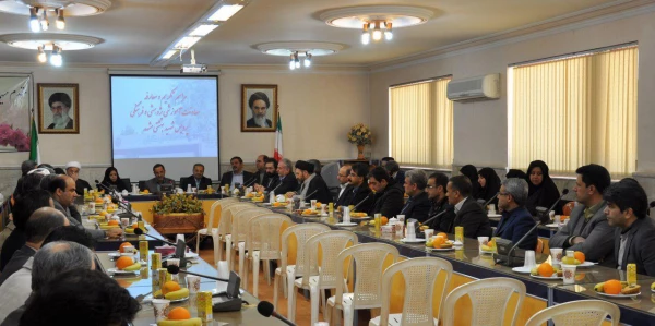 مراسم تکریم و معارفه معاون آموزشی ، پژوهشی و فرهنگی پردیس شهید بهشتی