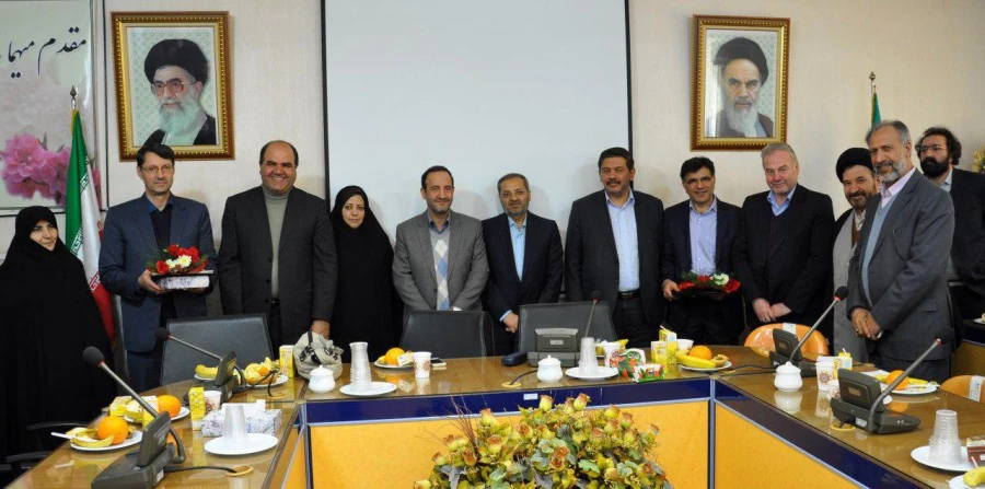 مراسم تکریم و معارفه معاون آموزشی ، پژوهشی و فرهنگی پردیس شهید بهشتی