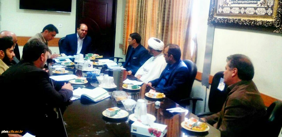 برگزاری اولین جلسه شورای فرهنگی در سال 96