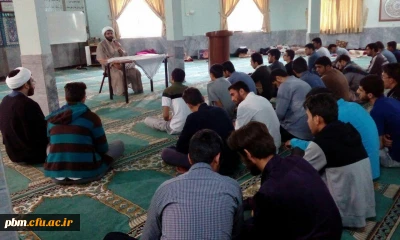 برگزاری مراسم اعتکاف دانشجویی در پردیس شهید بهشتی