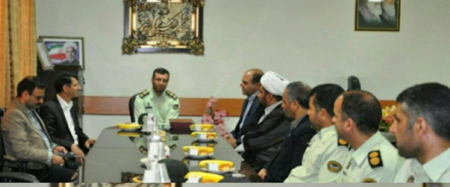 حضور رییس  پلیس فتا خراسان رضوی در پردیس و تکریم  از مقام استاد و معلم