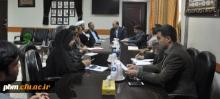 برگزاری جلسه شورای اداری پردیس