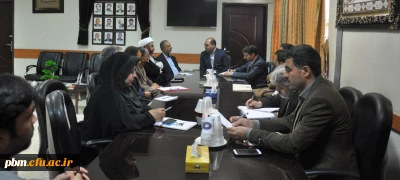 برگزاری جلسه شورای اداری پردیس