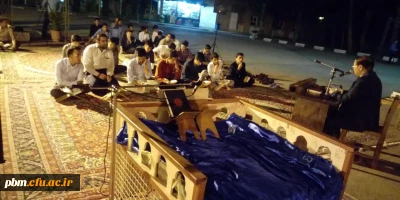 محفل انس و قرائت قرآن کریم در جوار مزار شهدای گمنام پردیس