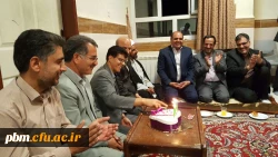 تقدیر دانشجویان بلوک 7تیر از سرپرست شبانه روزی جناب آقای سیدجواد مهتدی