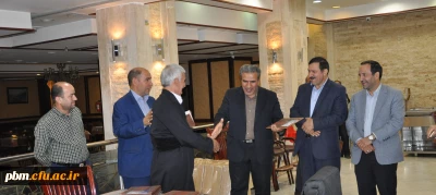 حضور دکتر خاکی، معاون طرح و برنامه و توسعه منابع دانشگاه فرهنگیان به همراه دکتر مجتبوی،  مدیر امور پردیسهای خراسان رضوی در جمع آزادگان و جانبازان دانشگاه فرهنگیان کشور