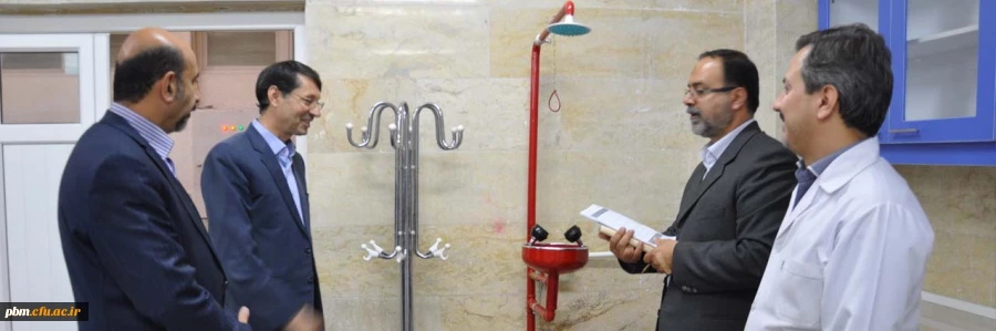 بازدید هیات نظارت و ارزیابی وزارت علوم تحقیقات وفناوری از پردیس شهید بهشتی